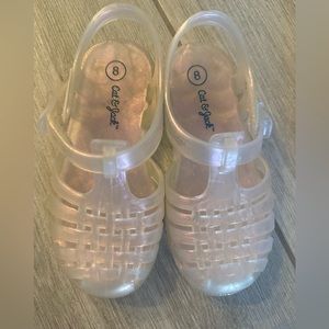 Cat & Jack jelly sandal shoes toddler size 8